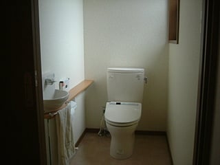 改修後のトイレ